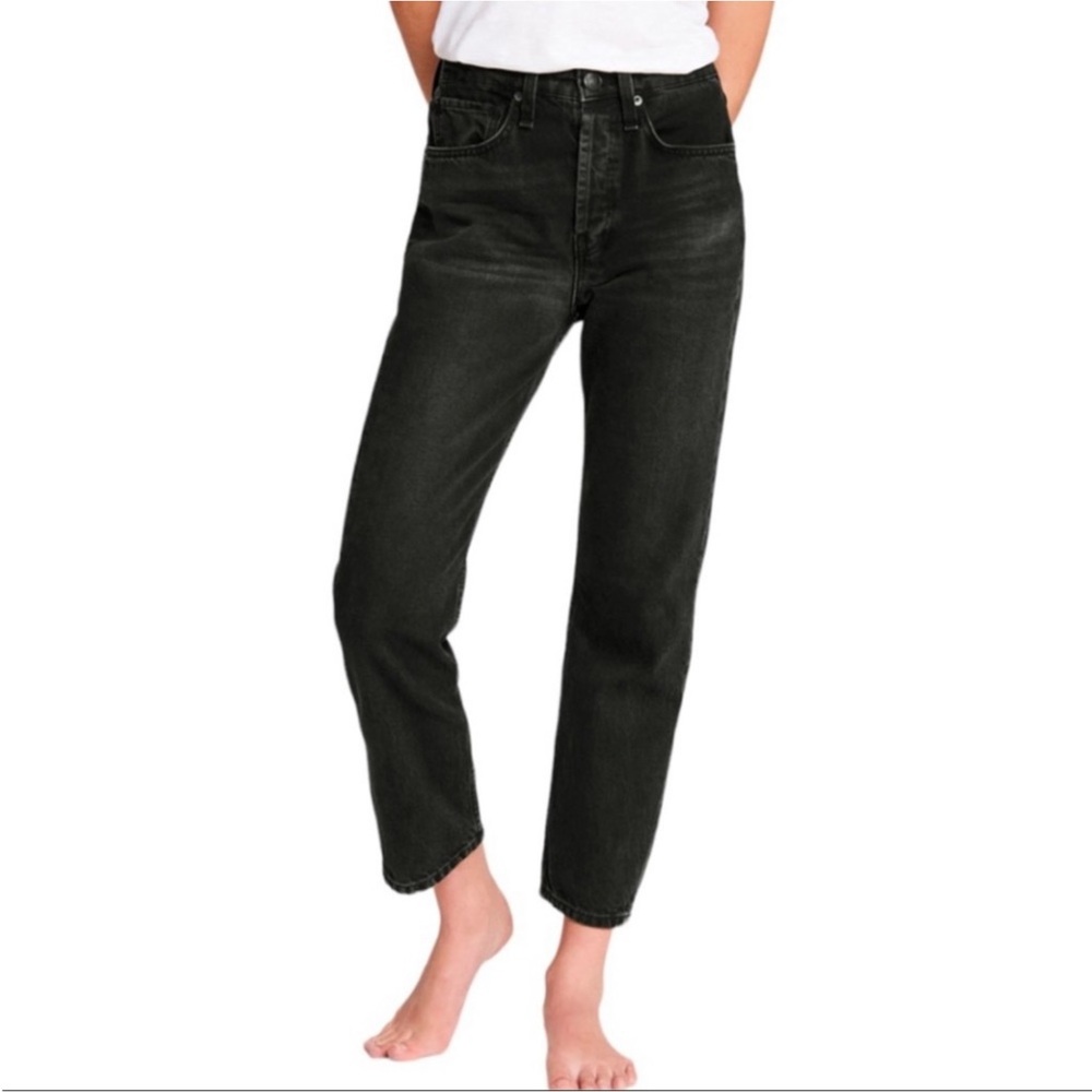 Rag & Bone Black Ankle Jeans